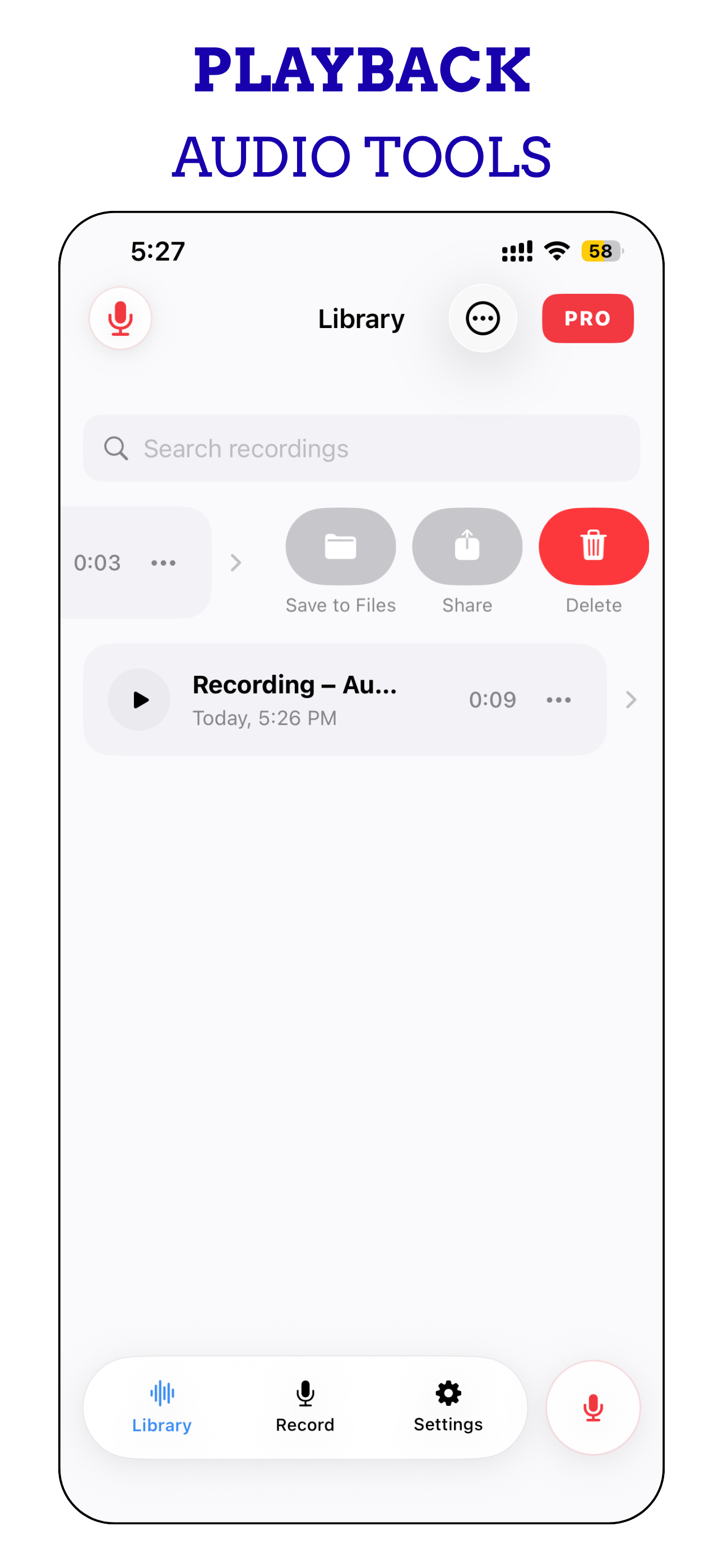 Voice Notes: Recordhz screenshot 6