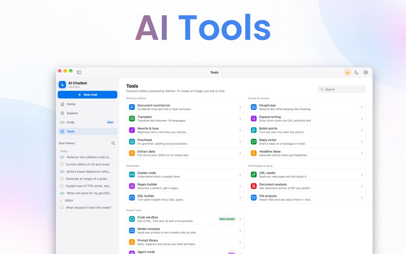 AI Chat: AI Chatbot Assistant. screenshot 5
