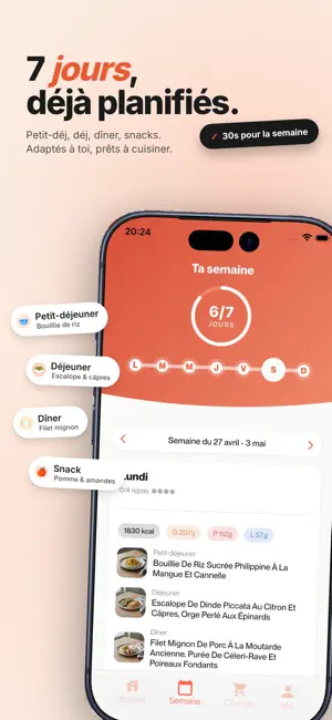 SmartMeal : Plan Repas Minceur screenshot 2