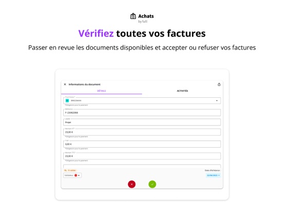 Screenshot #6 pour Achats by Fulll