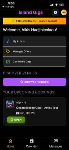 Island Gigs Live Screenshot 2 of 10