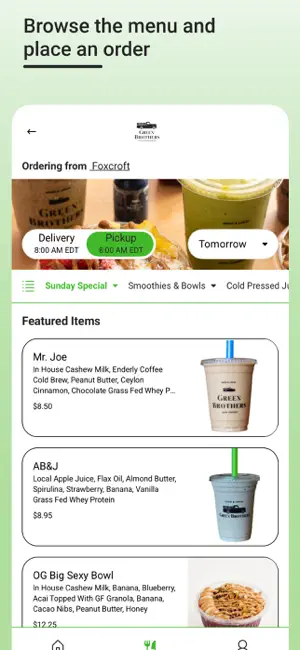 Green Brothers Juice screenshot 2