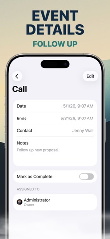 Contacts Agenda for Business iPhone screenshot