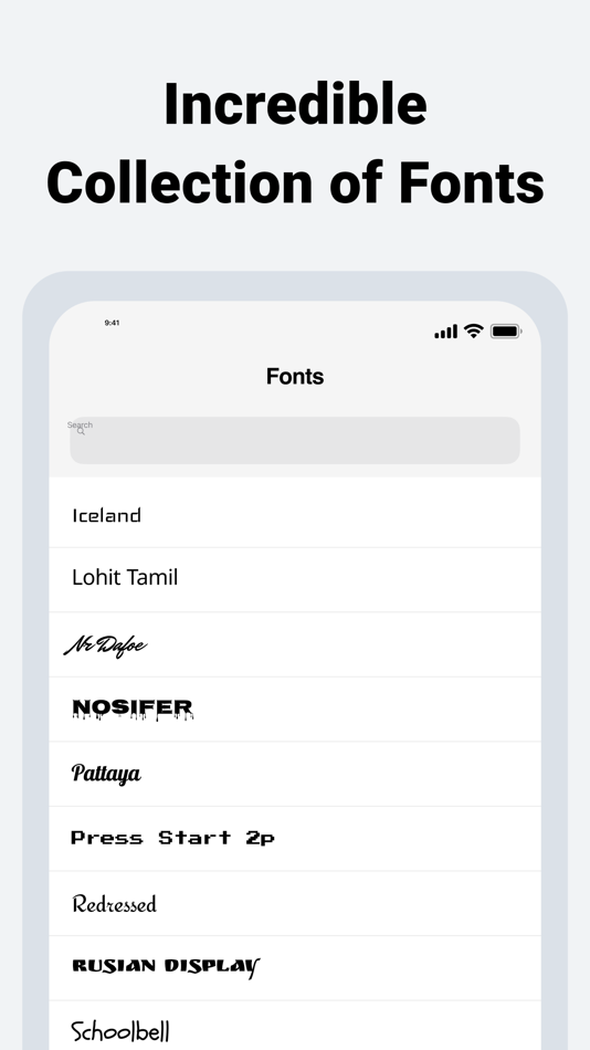 #1. Fire Fonts | Fonts for iPhones (iOS) 由: Sparktonic, LLC