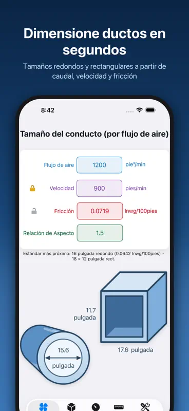 Conducto Calculadora Elite screenshot 1 of 5