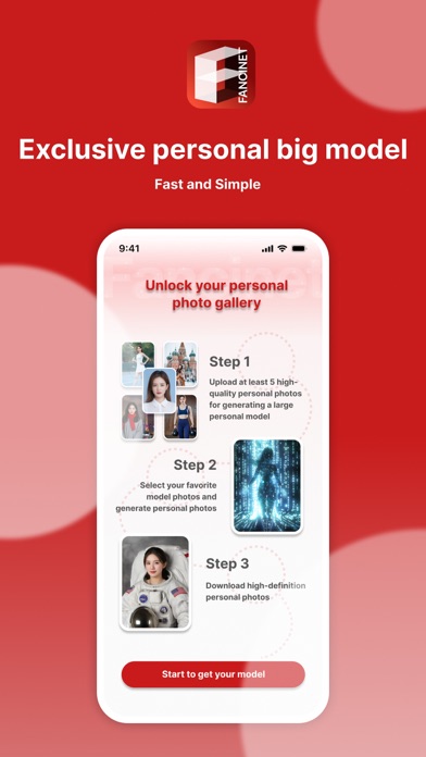 Fancinet - AI Photo Screenshot
