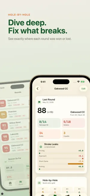 Golf Stats Tracker - Fairway screenshot 4
