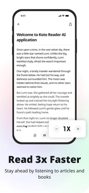 Koto AI Reader: Text To Speech screenshot 4