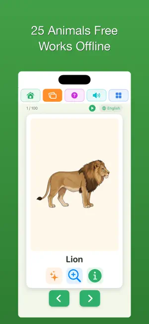 100 Animals - Animal Guide screenshot 2