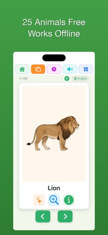 100 Animals - Animal Guide Screenshot 2 of 8
