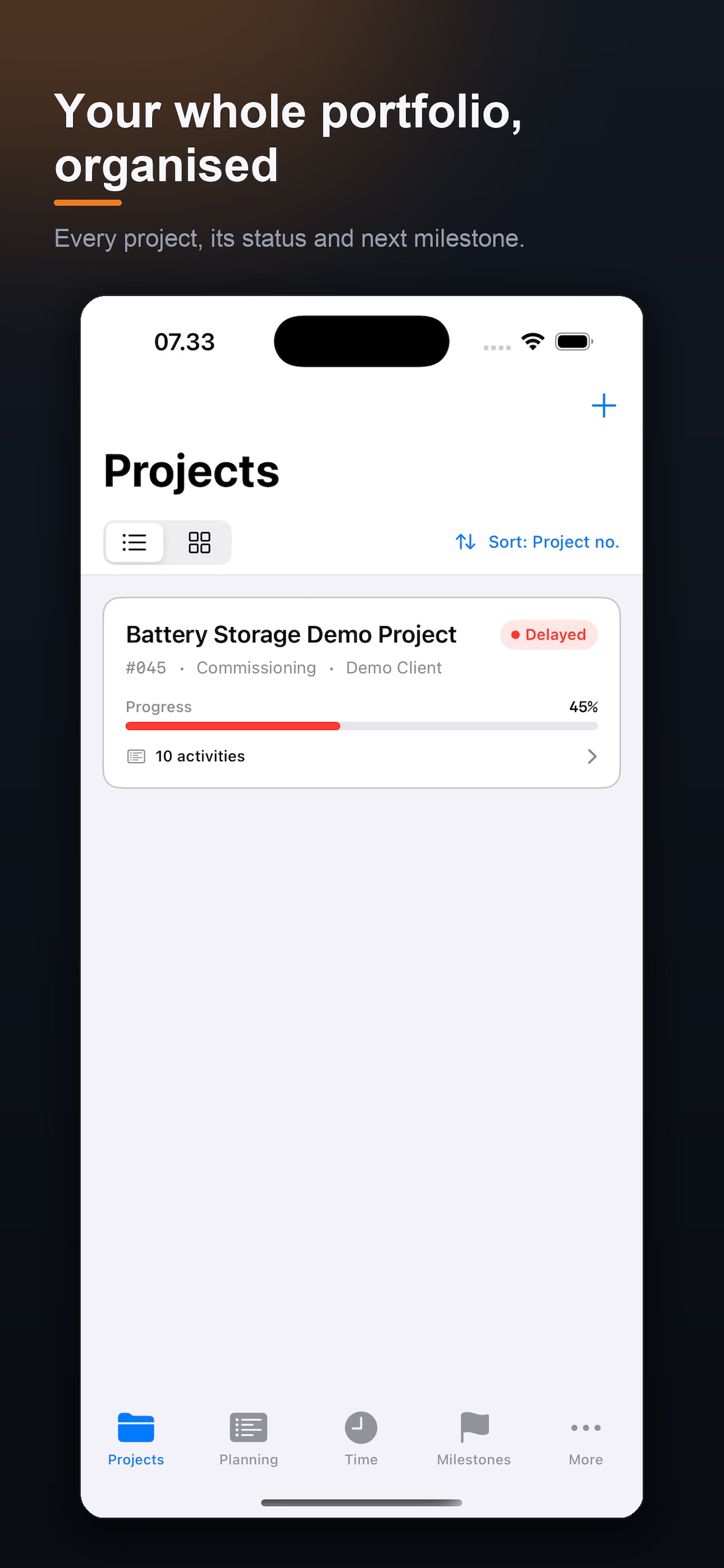 Screenshot 1 of Capture Planning
