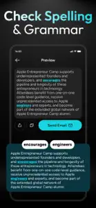 Mailbot - AI Email Writer screenshot #6 for iPhone