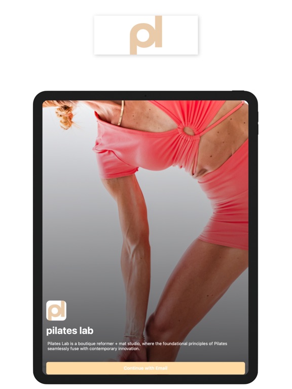 Pilates Laboratory iPad screenshot 1 - Health & Fitness app