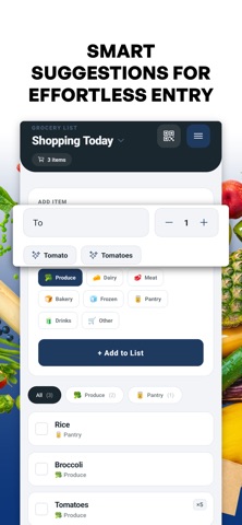 Simple Grocery List Shopping Screenshot 2 of 4