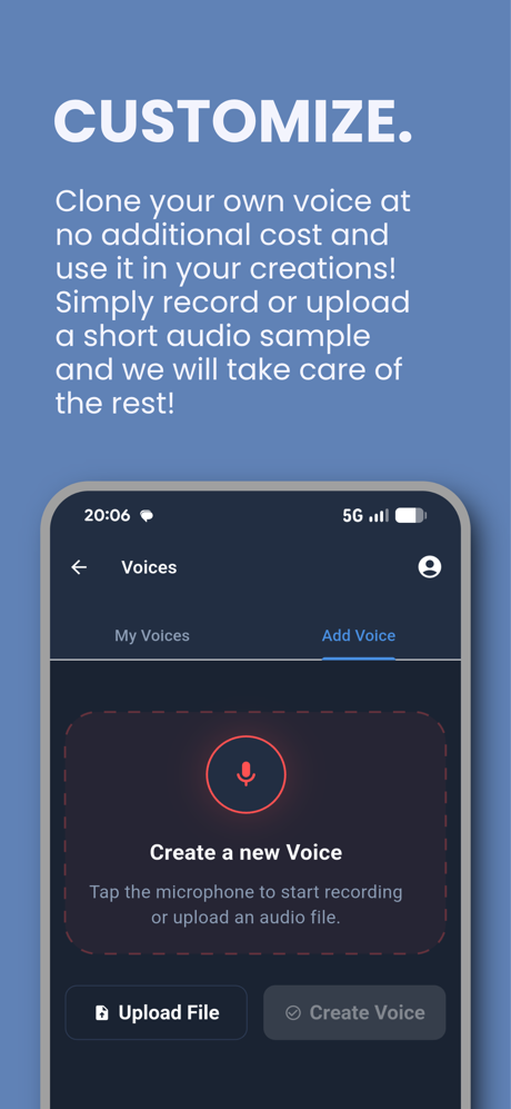 Tontaube: TTS & Voice Cloning screenshot 5