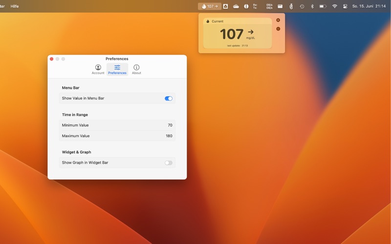 App screenshot
