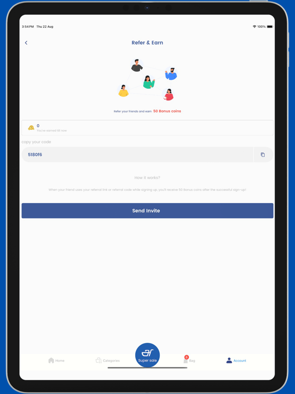 Annachy iPad screenshot 5 - Shopping app