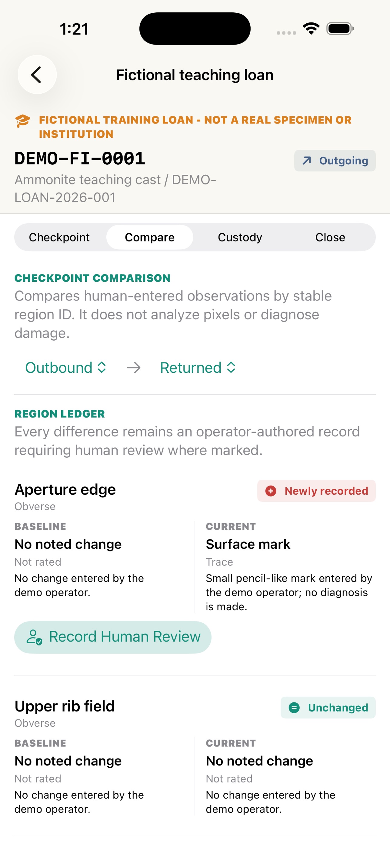Screenshot 2 of Fossilindex: Collection Log