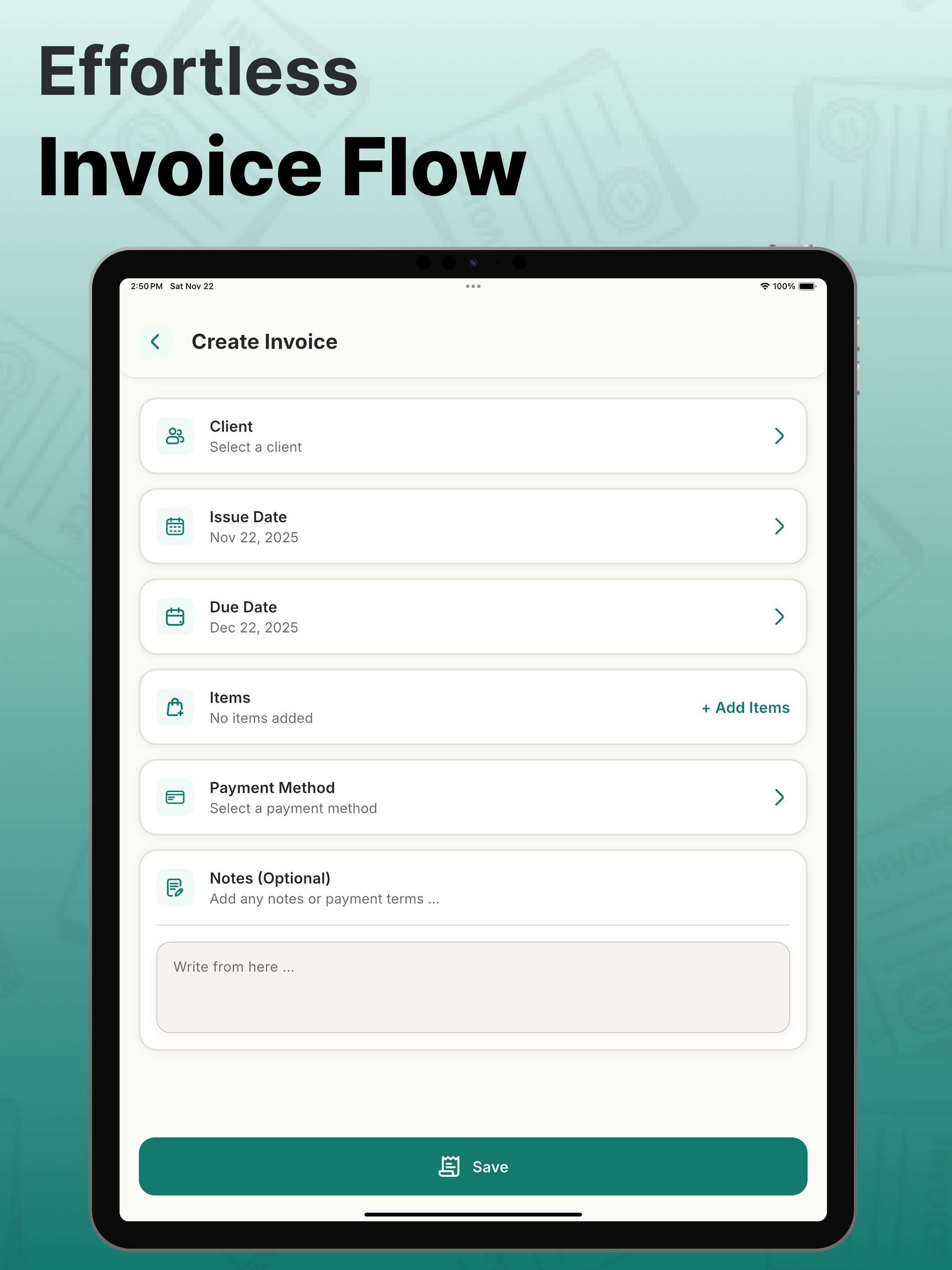 Invoice & Receipt Maker Pro screenshot 7