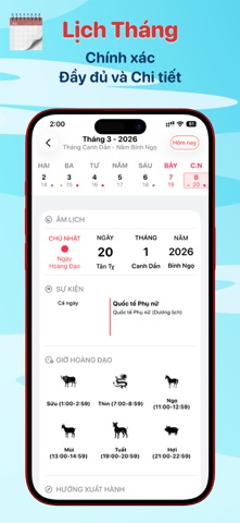 Lịch Vạn Niên 2026 • Lịch Việt screenshot
