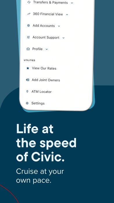 Civic Federal Credit Union Screenshot