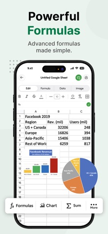 XLSX Editor: Edit Spreadsheet screenshot