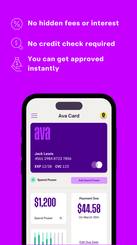 #2. Ava: Build Credit History Fast (iOS) 来自: Ava Finance, Inc.