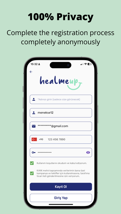 Healmeup: Online Therapy Screenshot