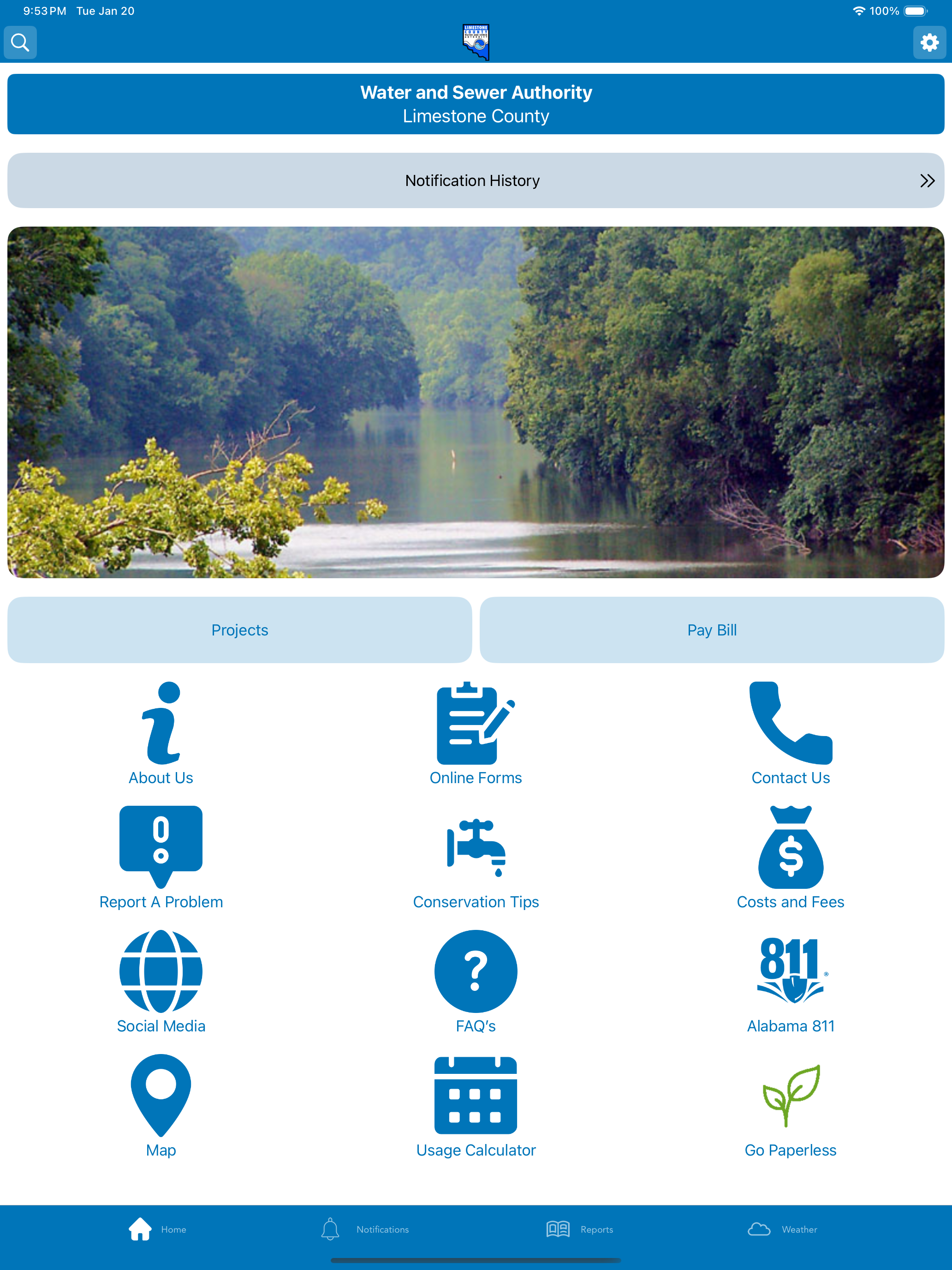 Limestone County Water