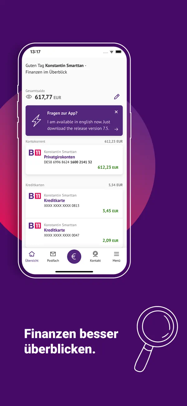 Screenshot #2 pour Bank11 Banking
