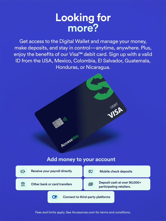 AccessMas iPad screenshot 6 - Finance app