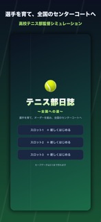 テニス部日誌 〜全国への道〜 screenshot 1