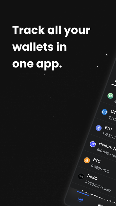 Awaken Pro - Crypto Tracking iPhone screenshot 1 - Finance app