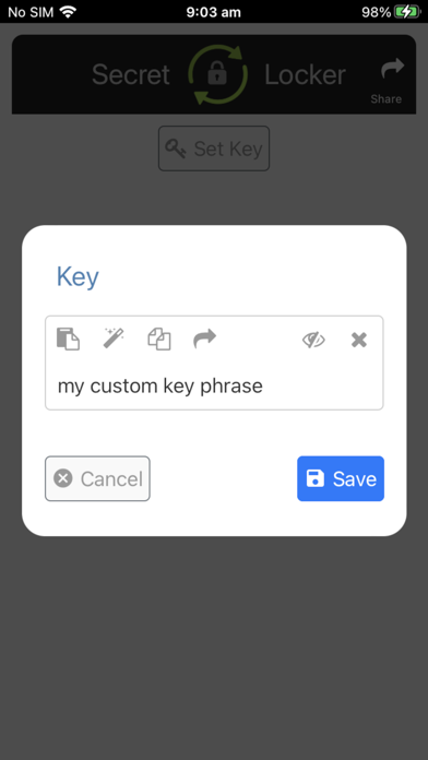 Screenshot #2 pour Secret Locker App