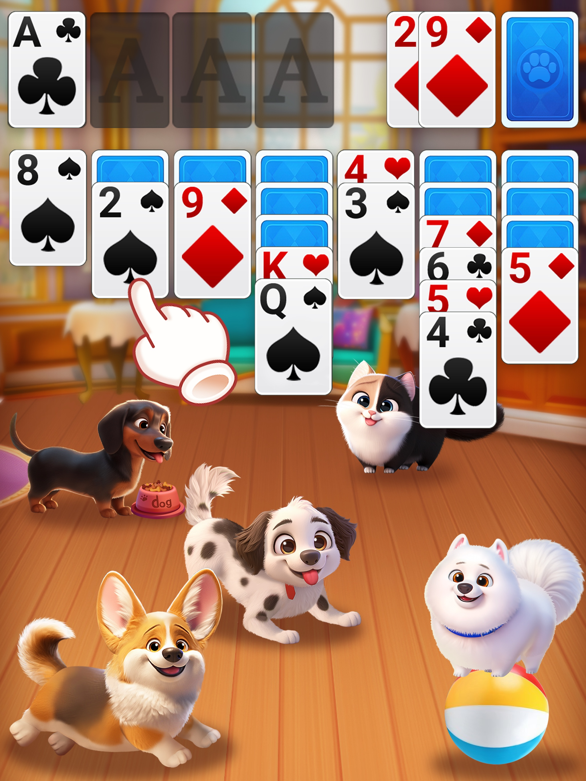 Solitaire Pets Town