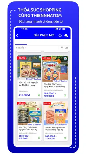 ThienNhaTom - Siêu Thị Tôm screenshot 3