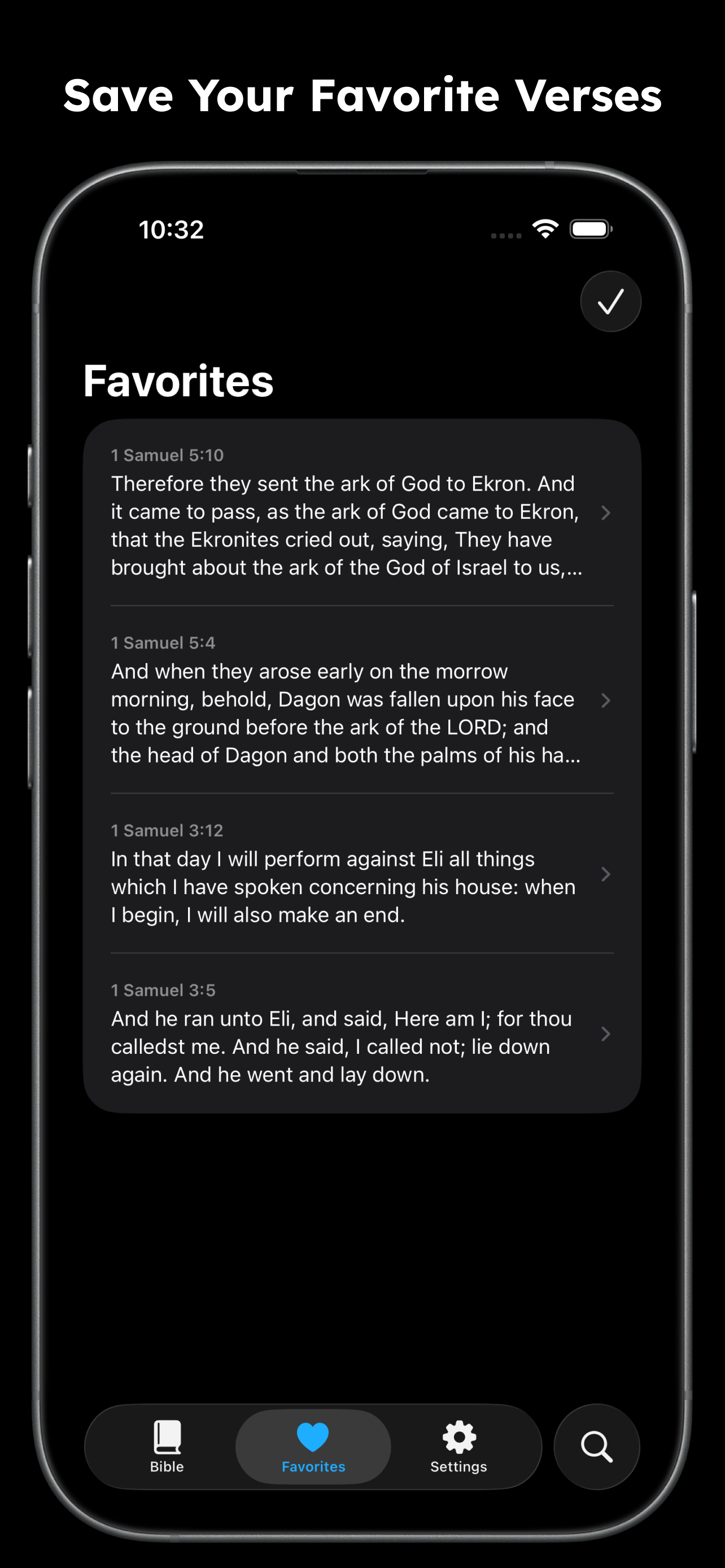 KJV English Bible : King James screenshot 5