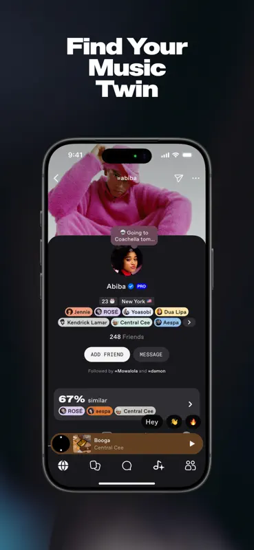 EQUALS - Music Social Network screenshot 2 of 7