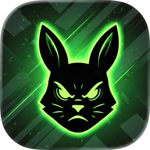 Dark Aura Panel - Green Rabbit