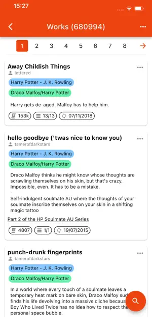 Fanfic Reader - AO3 unofficial screenshot 2