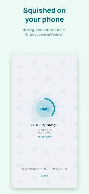Squish: Video Compressor screenshot 4