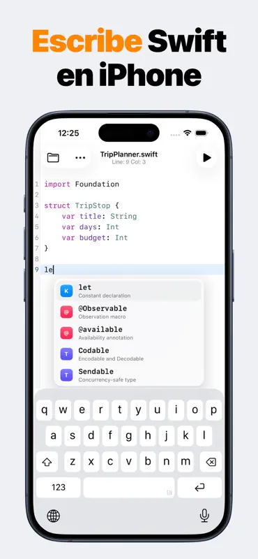Swift Code Consola: SwiftMate screenshot 2 of 6