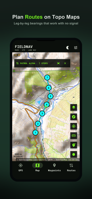 FieldNav: MGRS & UTM GPS Screenshot 2 of 5
