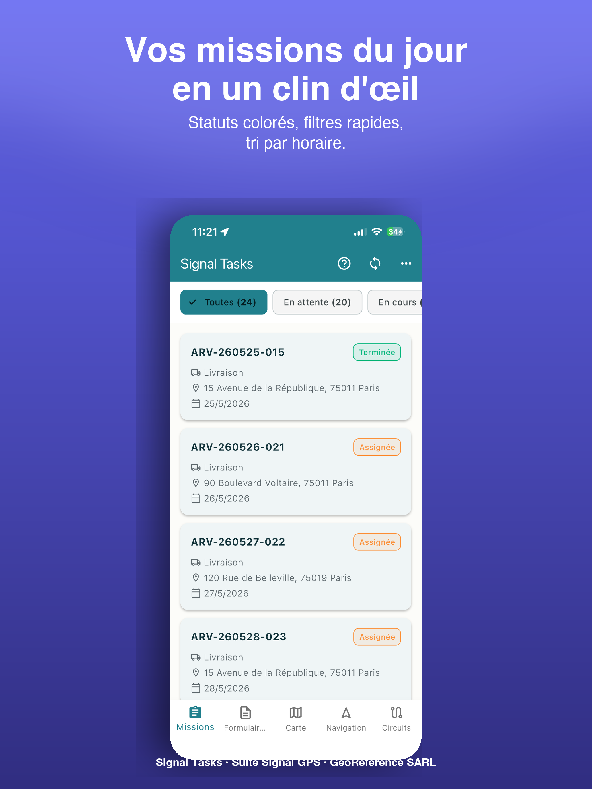 Signal Tasks