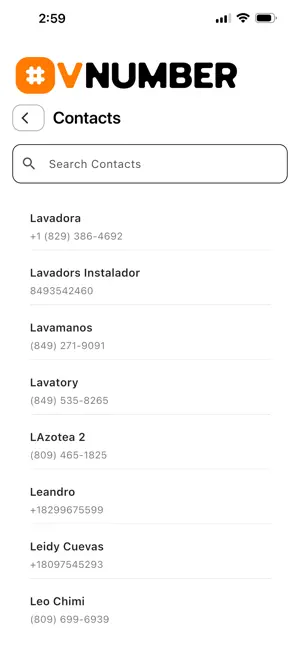 VNumber Virtual Number screenshot 4