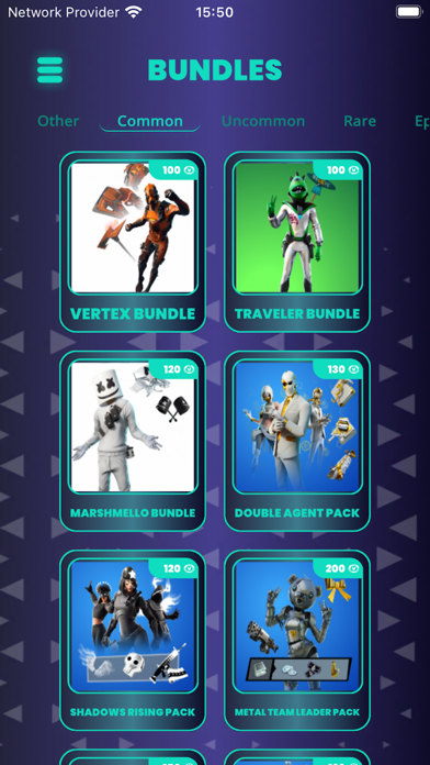 Items & Tracker from Fortnite Screenshot