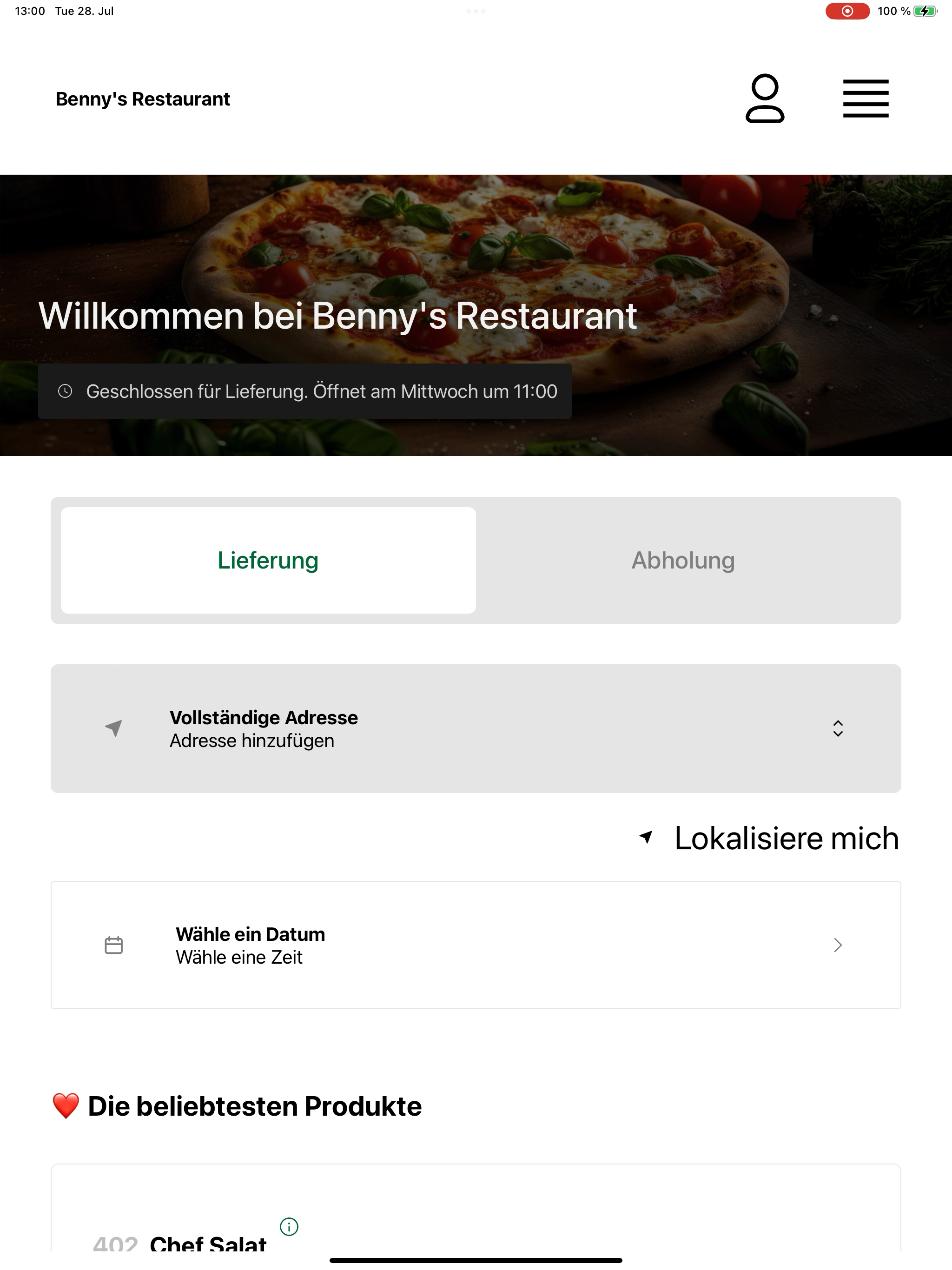 Benny's Restaurant screenshot 14