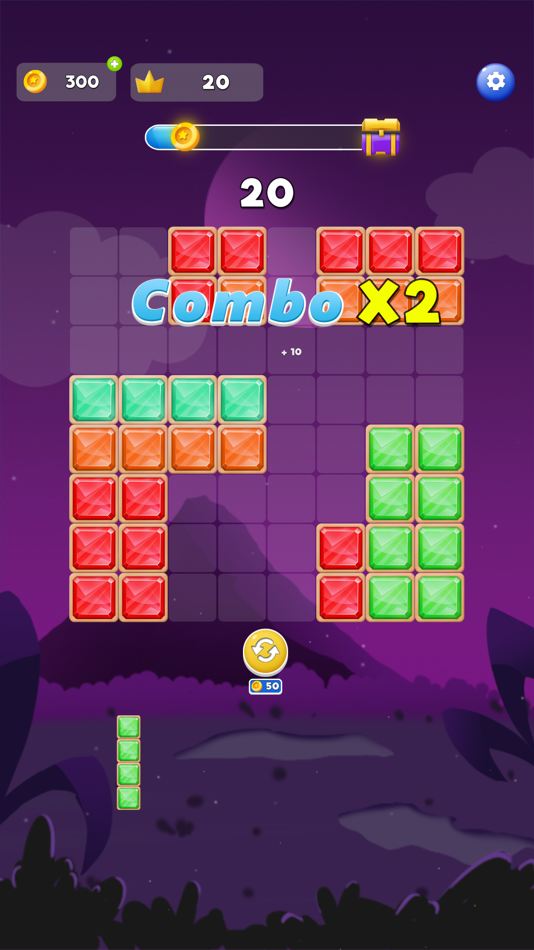 #3. Block Puzzle Adventures! (iOS) 由: Rocket Llama Games