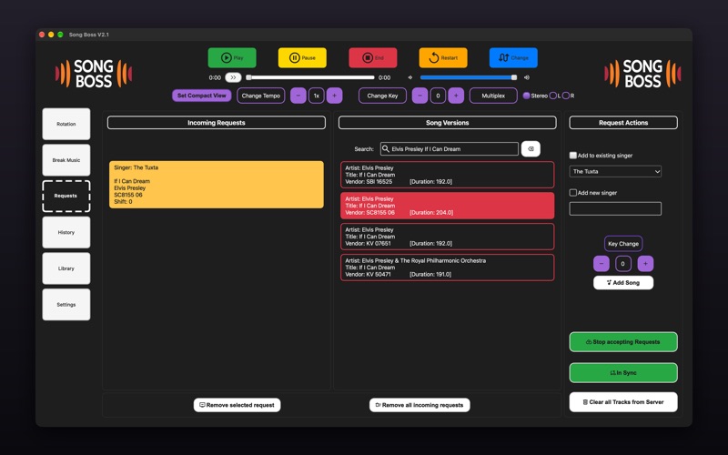 SongBoss screenshot 4