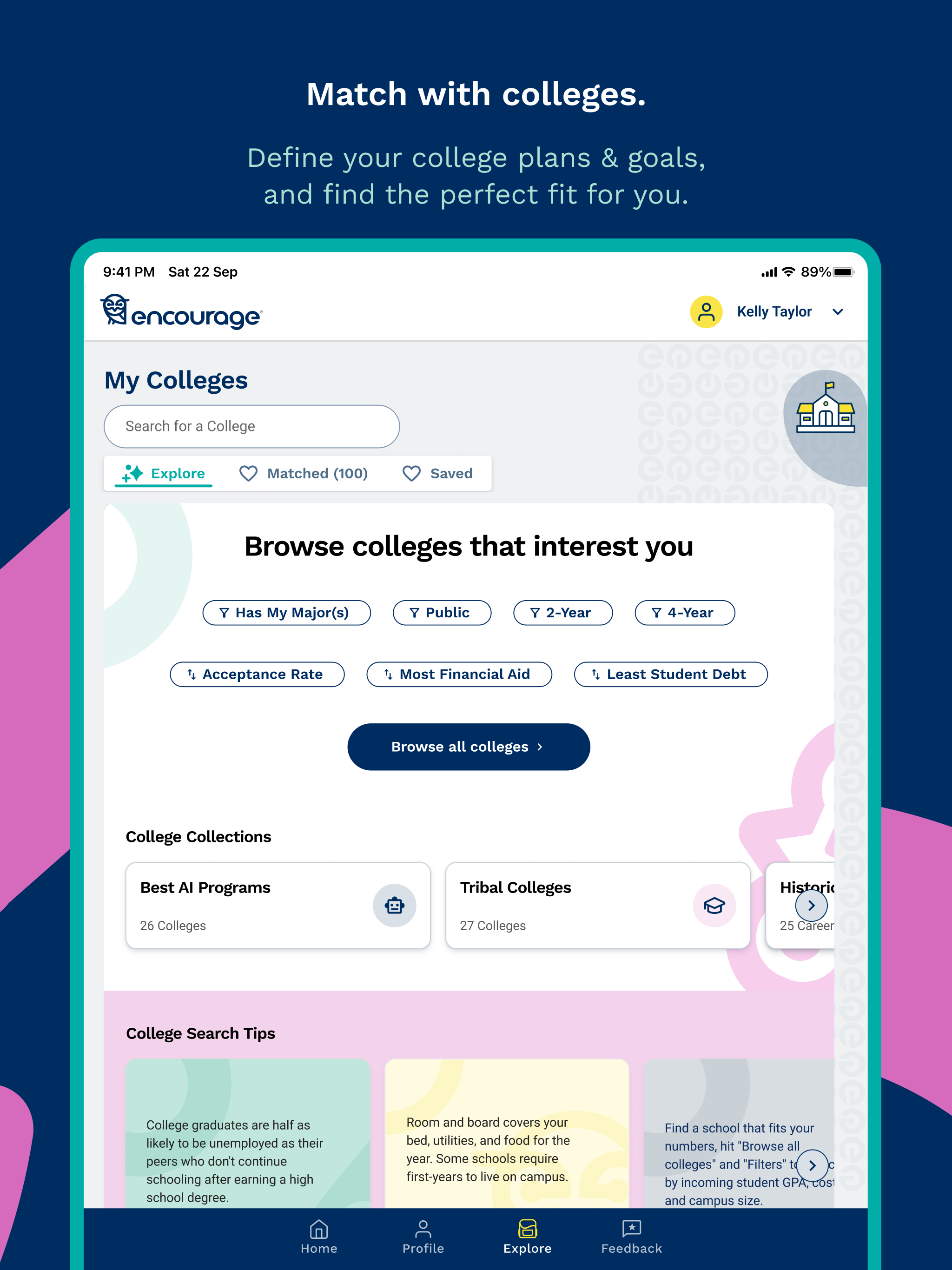 Encourage | College Planning